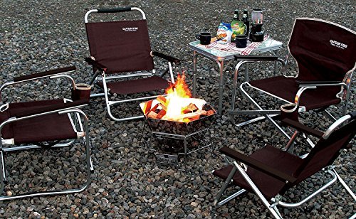 Amazon | パール金属 ヘキサ ステンレスファイアグリル 収納バッグ付